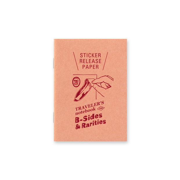 Traveler's Notebook B-Sides & Rarities Sticker Release Paper Refill for Passport Size