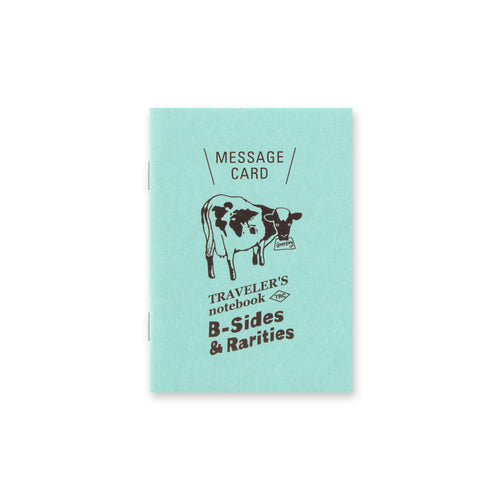 Traveler's Notebook B-Sides & Rarities Message Card Refill for Passport Size