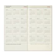 TRAVELER'S notebook Refill 2023 Monthly, Regular Size