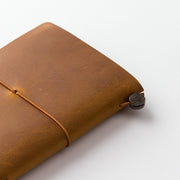 Traveler´s Notebook Starter Kit Passport Size, Camel - noteworthy