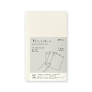 Midori MD Notebook Light B6 Slim (Set of 3) - Lined