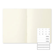 Midori MD Notebook Light A5  (Set of 3) - Blank