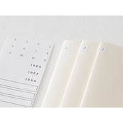 Midori MD Notebook Light A5  (Set of 3) - Grid