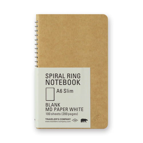 Traveler´s Company A6 Slim MD Paper Spiral Ring Notebook