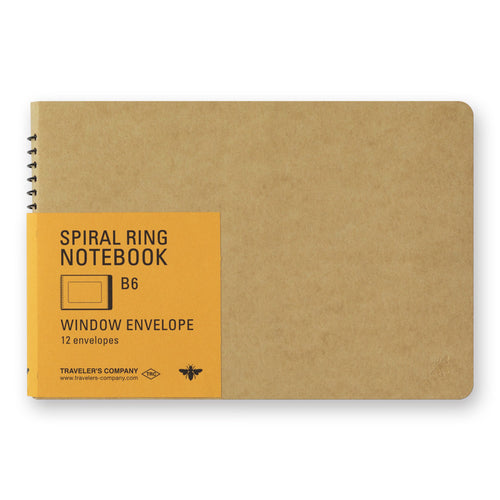 Traveler´s Company B6 Window Envelope Ring Notebook