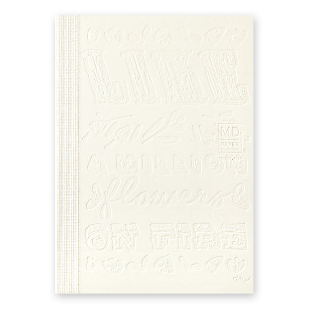 MD Notebook  15th Anniversary Limited Edition, Holly Wales - A6, Blank