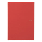 Midori Full Flat Journal, Red