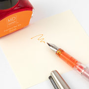 MD Fountain Pen Set with Bottled Ink, Limited Edition - Orange