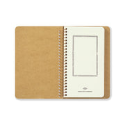 Traveler´s Company A6 Slim Kraft Spiral Ring Notebook - noteworthy