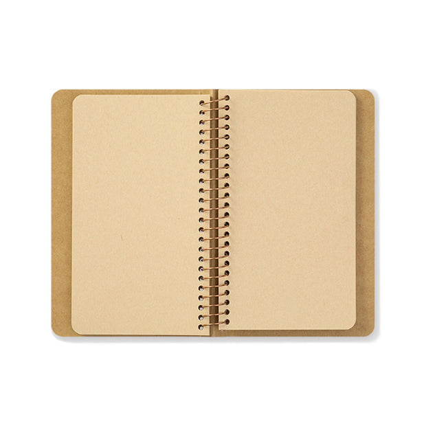 Traveler´s Company A6 Slim Kraft Spiral Ring Notebook - noteworthy