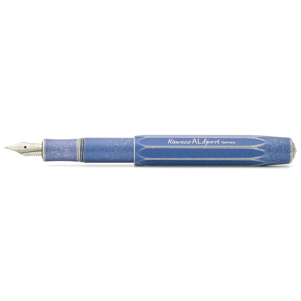 Kaweco AL Sport Fountain Pen Stonewashed Blue | Noteworthy Stationery