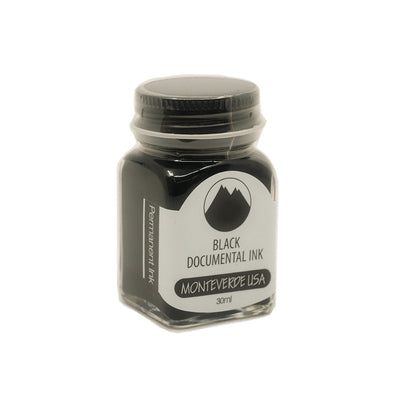 Monteverde Documental Black Ink Bottle - 30ml