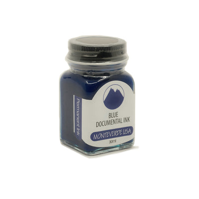 Monteverde Documental Blue Ink Bottle - 30ml