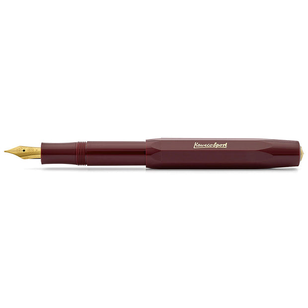 Kaweco Classic Sport Fountain Pen Bordeaux colour - noteworthy