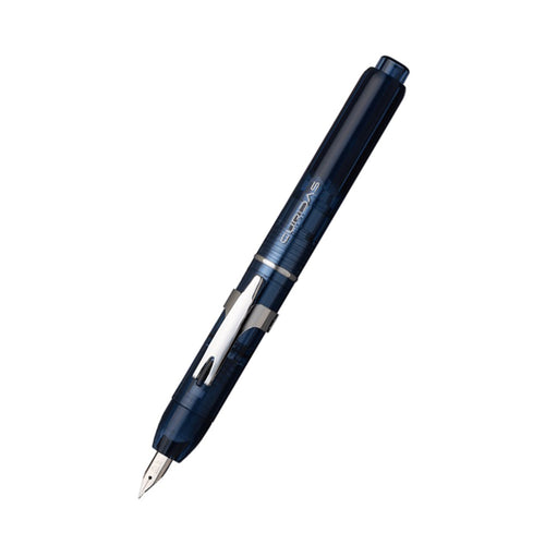 Platinum Curidas Fountain Pen, Abyss Blue - F (Fine)