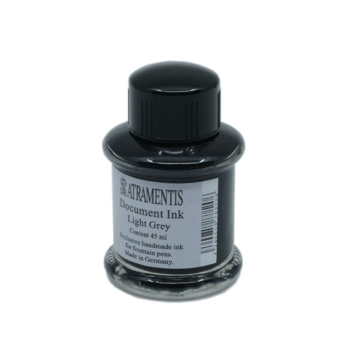 De Atramentis Fountain Pen Document Ink, 45 ml - Light Grey