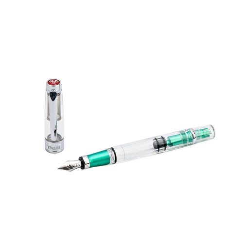 TWSBI Diamond 580 Emerald Fountain Pen - EF (Exta-fine Nib)