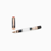 TWSBI Diamond 580 Smoke Rose Gold Fountain Pen , Fine Nib