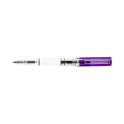 TWSBI Eco Transparent Purple Fountain Pen - F (Fine Nib)
