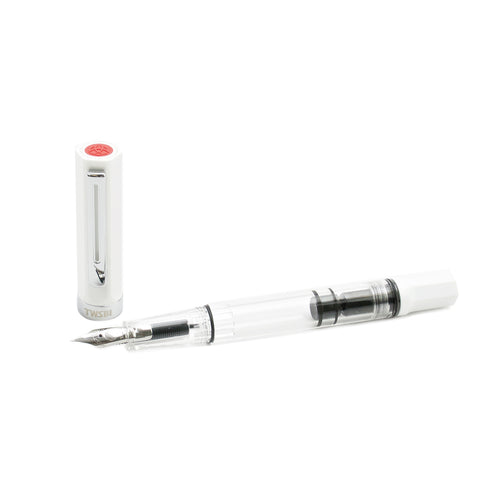 TWSBI Eco White Fountain Pen - EF (Extra Fine Nib)