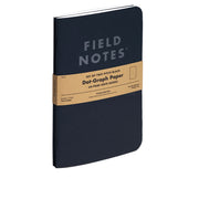 Field Notes, Pitch Black Notebooks - Set of 2 - noteworthy
