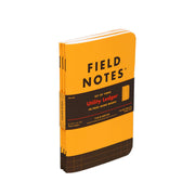 Field Notes, Utility Ledger Memo Books - Set of 3 - noteworthy