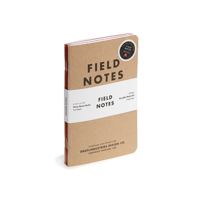 Field Notes, Tenth Anniversary Memo Books - Set of 3 - noteworthy