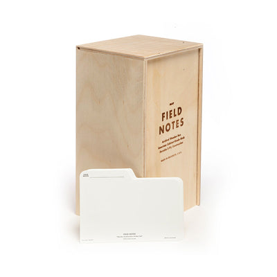Field Notes Archival Wooden Box - noteworthy