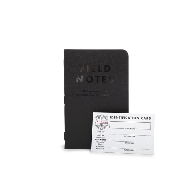 Field Notes, Clandestine Memo Books - Set of 3 - noteworthy