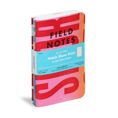 Field Notes Hatch, Fall 2022 Quarterly Edition, Set of 3 books