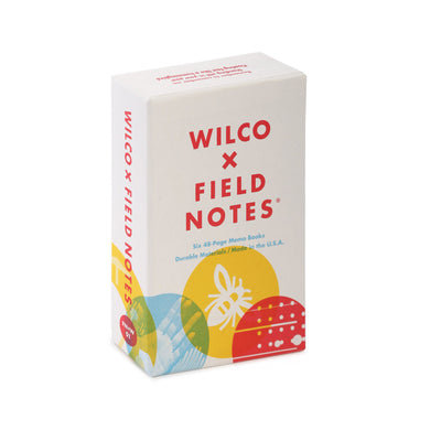 Wilco x Field Notes, Box Set of  6 Memo Books - noteworthy