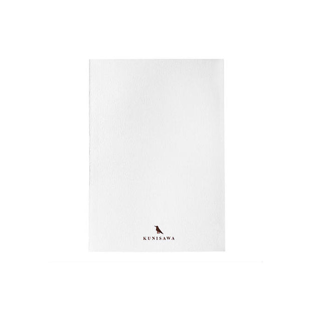 Kawachiya Kunisawa Find Slim Note Notebook, A5 , Grid - White - noteworthy