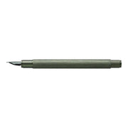 Faber-Castell Neo Slim Aluminium Fountain pen , Olive Green - B (Broad)