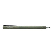 Faber-Castell Neo Slim Aluminium Fountain pen , Olive Green - EF (Extra Fine)