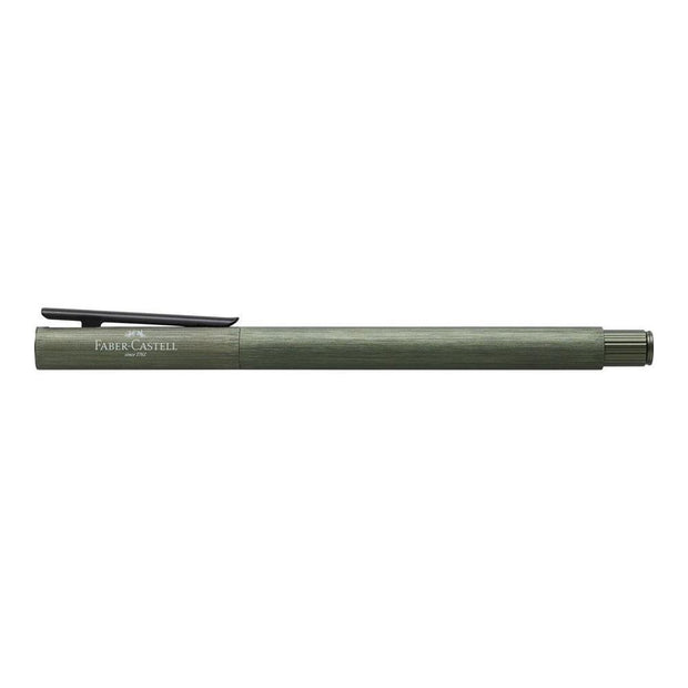 Faber-Castell Neo Slim Aluminium Fountain pen , Olive Green - M (Medium)