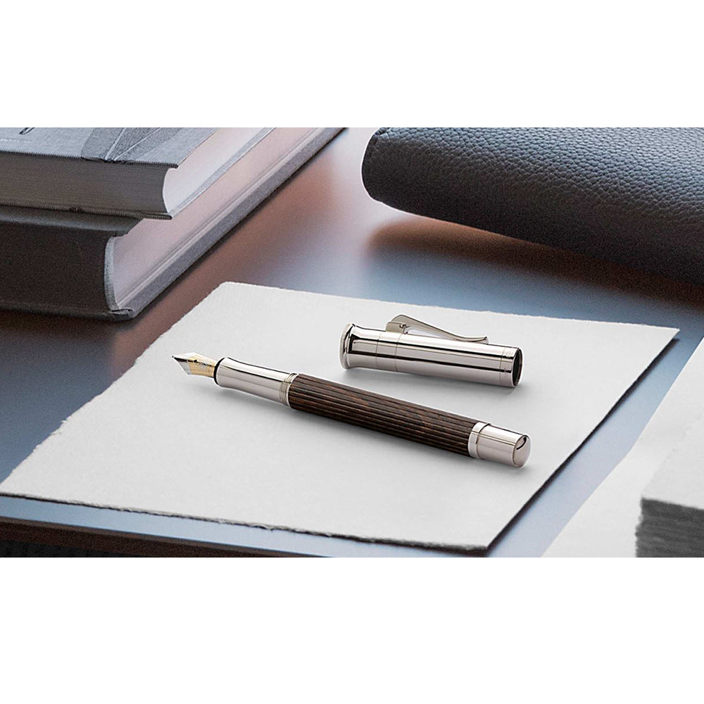 Graf von Faber-Castell Classic Grenadilla Fountain Pen Extra Fine Nib