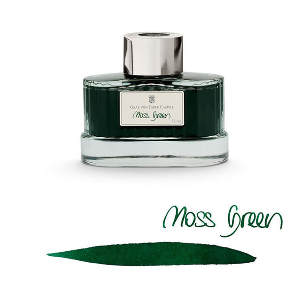 Graf von Faber-Castell Ink Bottle, 75ml - Moss Green