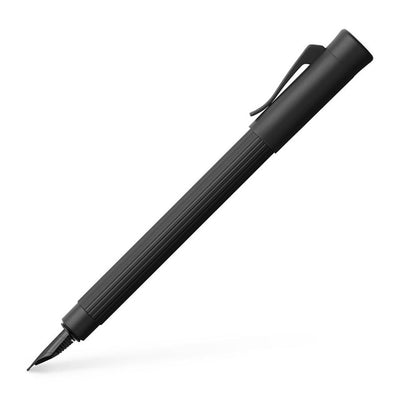 Graf Von Faber-Castell Tamitio Fountain Pen, Black Edition - M (Medium Nib)