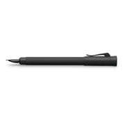Graf Von Faber-Castell Tamitio Fountain Pen, Black Edition - EF (Extra Fine Nib)