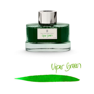 Graf von Faber-Castell Ink Bottle, 75ml - Viper Green