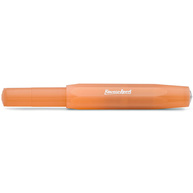 Kaweco Frosted Sport Fountain Pen Mandarin,  - F (Fine Nib)