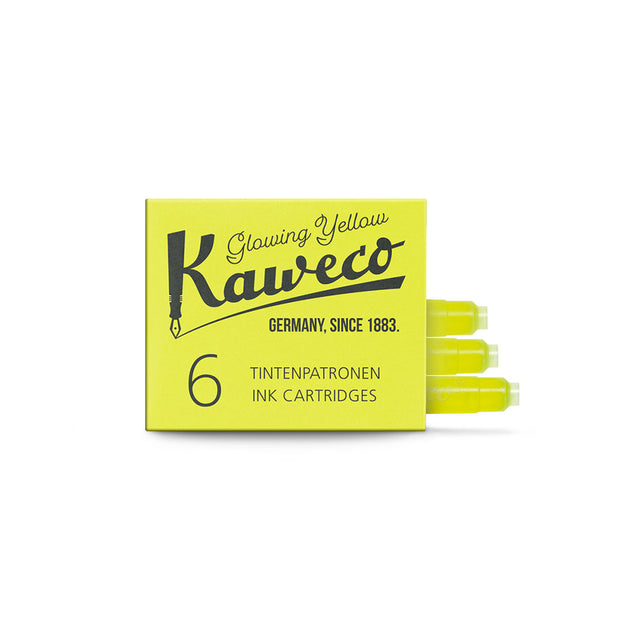 Kaweco Ink Cartridges - Yellow Glow