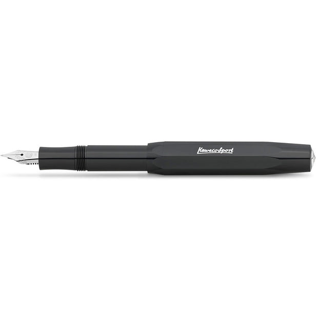 Kaweco Skyline Sport Fountain Pen, Black - M (Medium Nib)