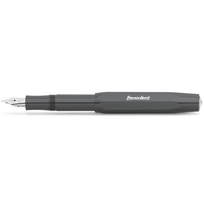 Kaweco Skyline Sport Fountain Pen, Grey - F (Fine Nib)