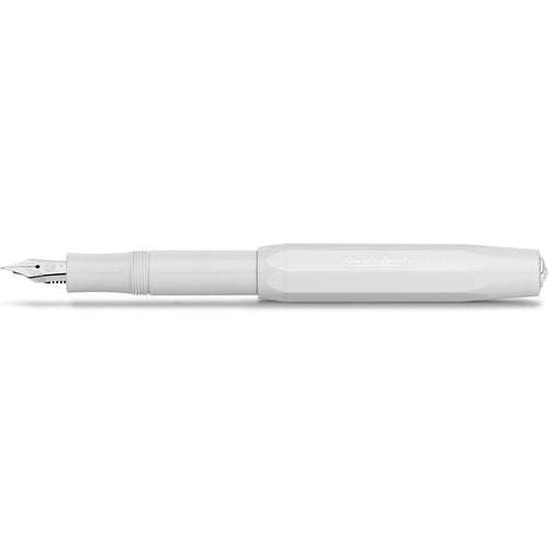 Kaweco Skyline Sport Fountain Pen, White - F ( Fine Nib)