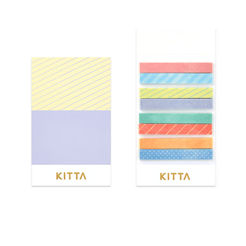 King Jim Kitta Pre-cut Slim Washi Tape - Mix 2