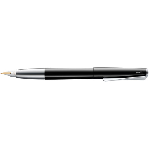 LAMY Studio Fountain Pen, Piano Black - M (Medium)