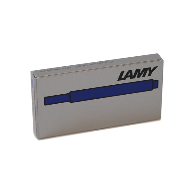 LAMY T10 Ink Cartridges, Blue - Pack of 5
