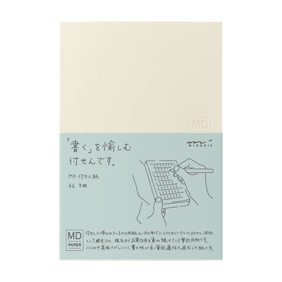 Midori MD Sticky Grid Memo Pad, A6 - noteworthy