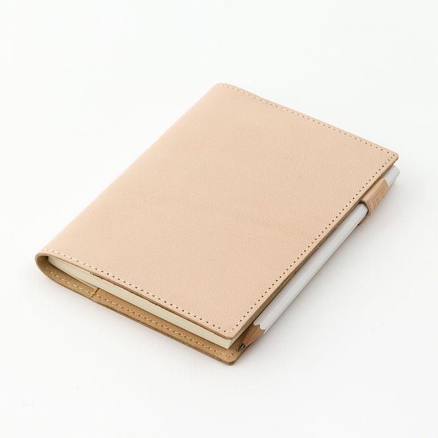 Midori Cover for MD Notebook A6 in goat leather